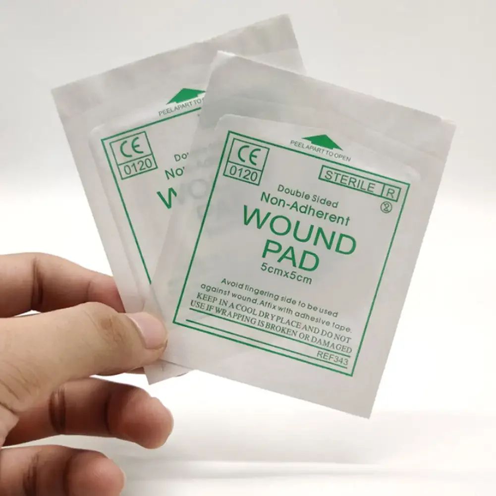 Sterile Nonwoven Gauze Pad Wound Care Supplies For First Aid Waterproof Dressing  Gauze Cotton Pad  2