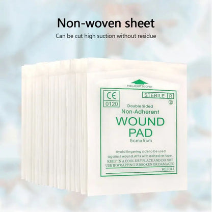 Sterile Nonwoven Gauze Pad Wound Care Supplies For First Aid Waterproof Dressing  Gauze Cotton Pad  4
