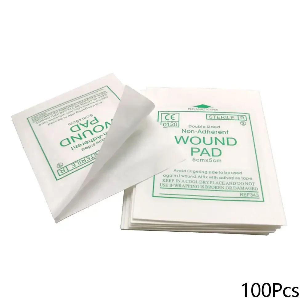 Sterile Nonwoven Gauze Pad Wound Care Supplies For First Aid Waterproof Dressing  Gauze Cotton Pad  6