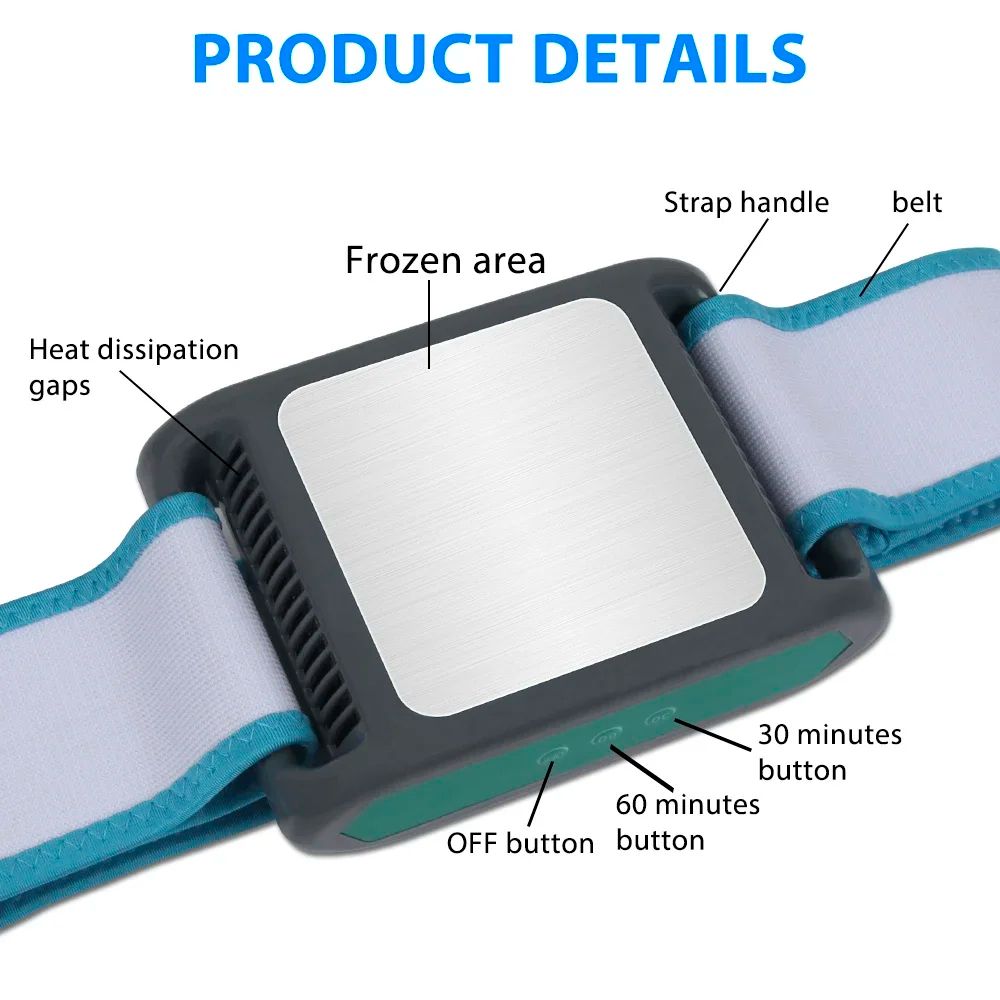 Cryotherapy Dissolve Fat Lipo Freezing Machine Cold Therapy Anti Cellulite Abdominal Massager For F 2