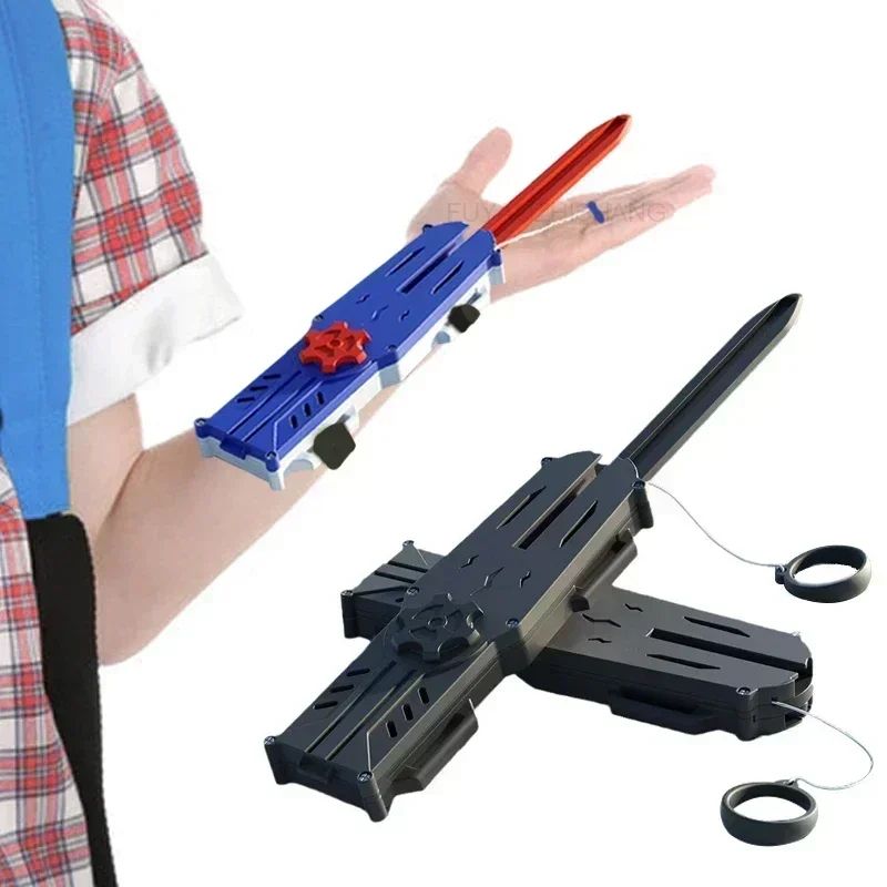 3D Telescopic Sword Fidget Toy, Fun Interactive Multiplayer Battle Game Toy for Parent-child Play, Perfect Stress Relief
