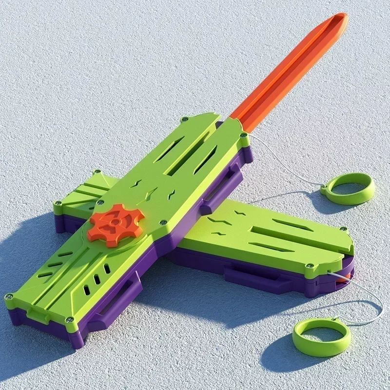 3D Telescopic Sword Fidget Toy Fun Interactive Multiplayer Battle Game Toy For Parentchild Play Per 9