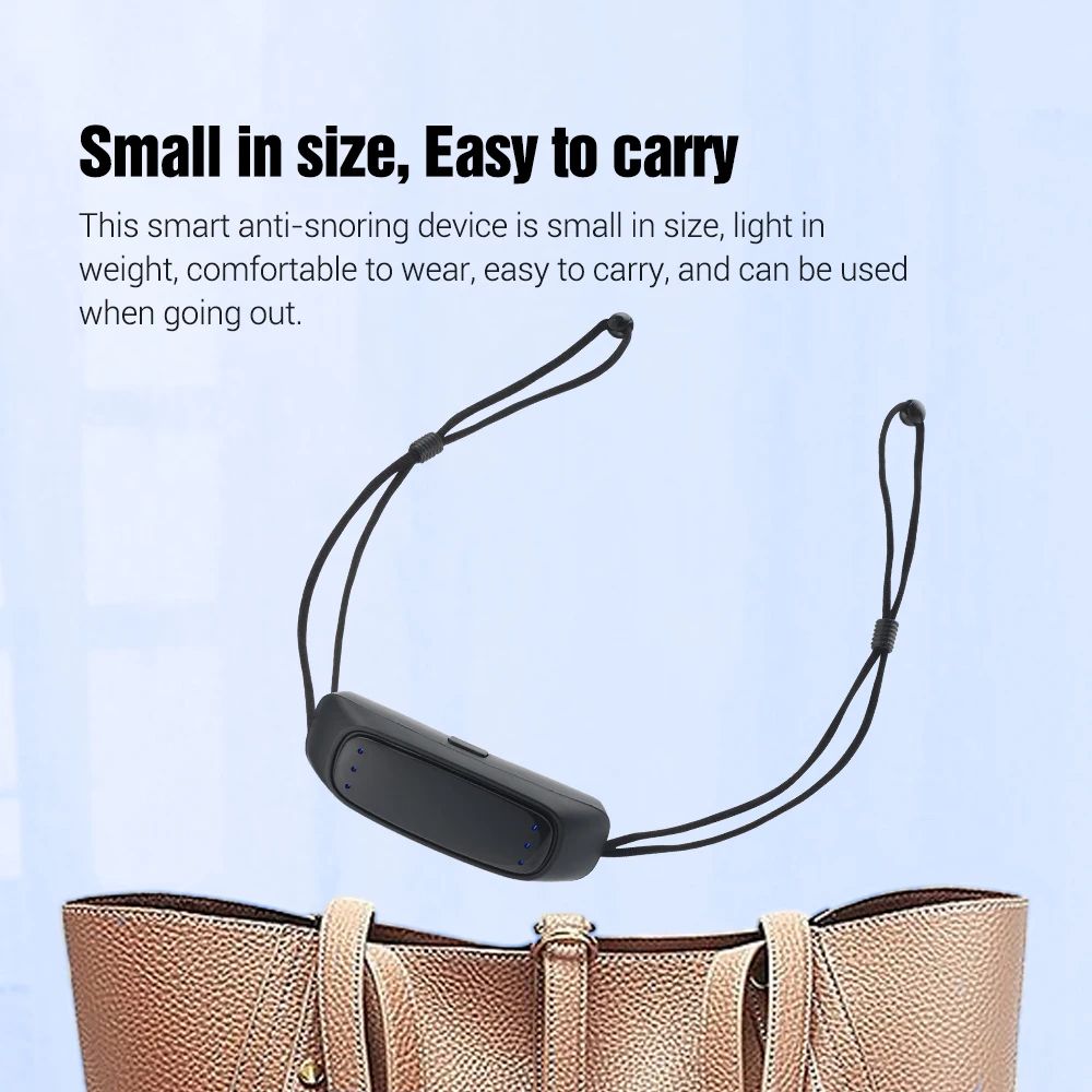 Portable EMS Pulse Anti Snoring Device Smart Sleep Apnea Aid For Restful SnoreFree Sleep 3