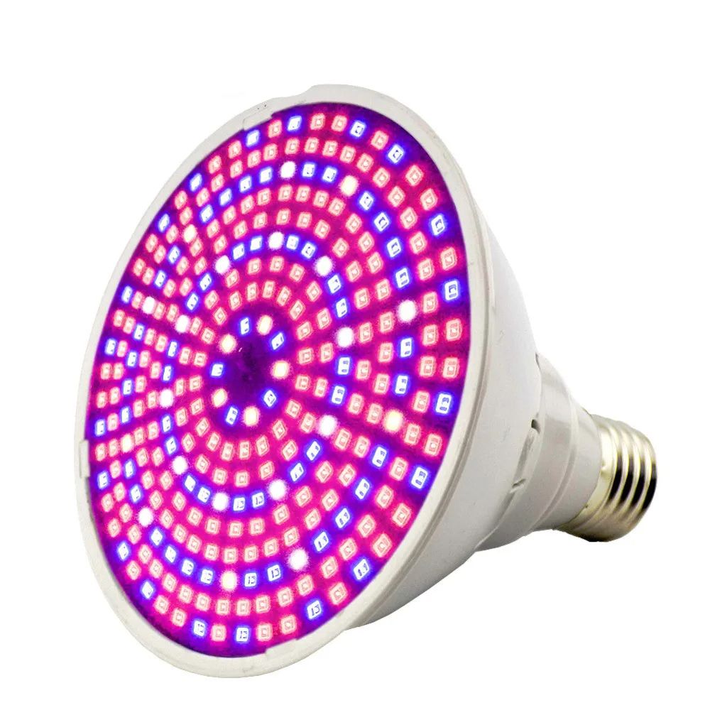 Phyto Lamp Full Spectrum LED Grow Light, Fitolamp for Indoor Seedlings, Flowers & Vegetables, Hydroponic Bulb