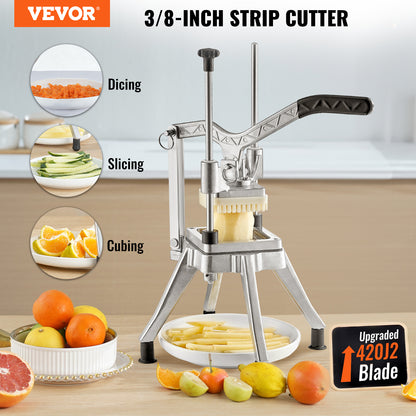 Professional Food Dicer Kattex HeavyDuty Stainless Steel Vegetable Chopper Onion Slicer  French Fry