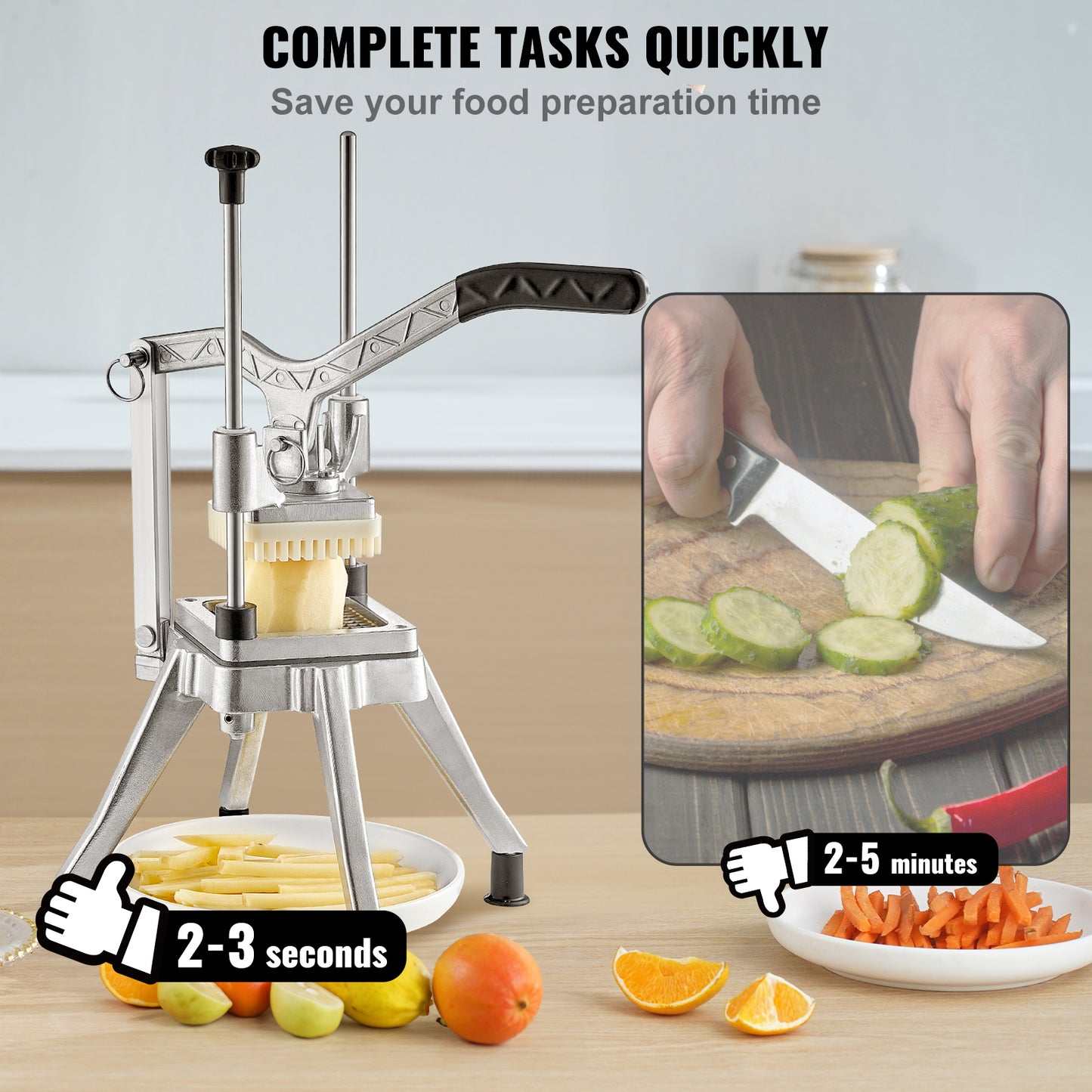Professional Food Dicer Kattex HeavyDuty Stainless Steel Vegetable Chopper Onion Slicer  French Fry