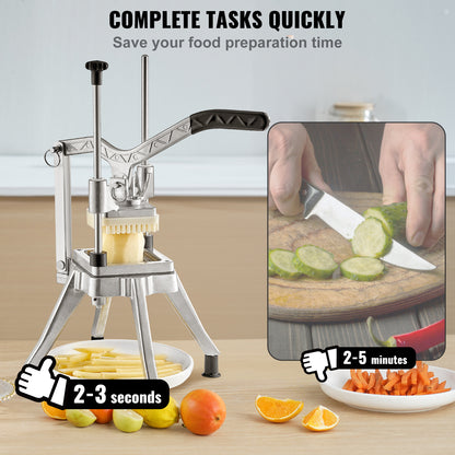 Professional Food Dicer Kattex HeavyDuty Stainless Steel Vegetable Chopper Onion Slicer  French Fry
