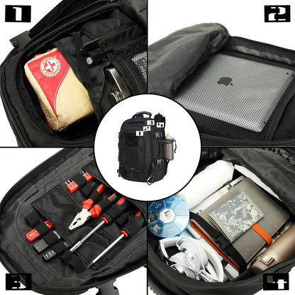 Tactical Backpack Army Style Durable Molle Assault Pack For Outdoor Travel Hiking  Survival Gear 3