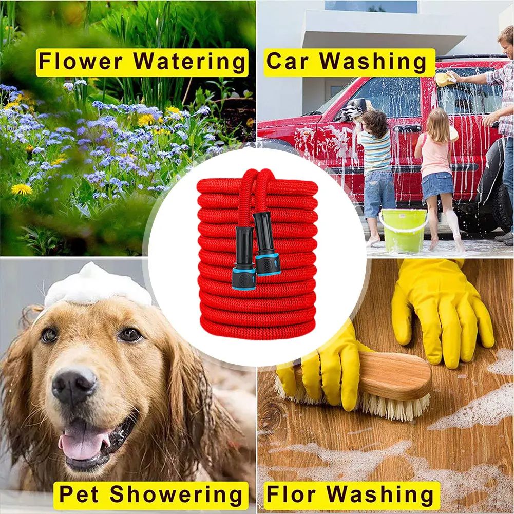 Expandable Magic Hose For Car Wash Home Garden Watering HighPressure Flexible Water Pipe Suitable F 1