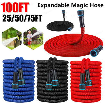 Expandable Magic Hose For Car Wash Home Garden Watering HighPressure Flexible Water Pipe Suitable F 4