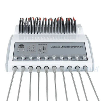 EMS Muscle Stimulator Machine Electric Weight Loss  Body Toning with Russian Waves Technology
