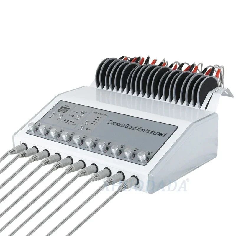 EMS Muscle Stimulator Machine Electric Weight Loss  Body Toning with Russian Waves Technology
