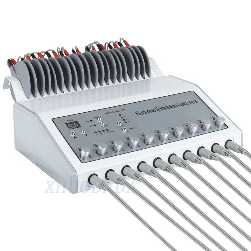 EMS Muscle Stimulator Machine Electric Weight Loss  Body Toning with Russian Waves Technology