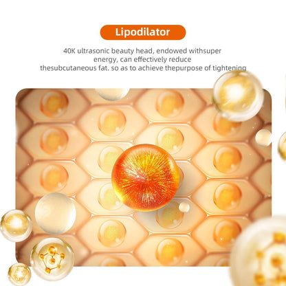 3in1 Beauty Body Slimming Massager Cavitation Machine For Face  Body Tightening Lifting And Spa Ski