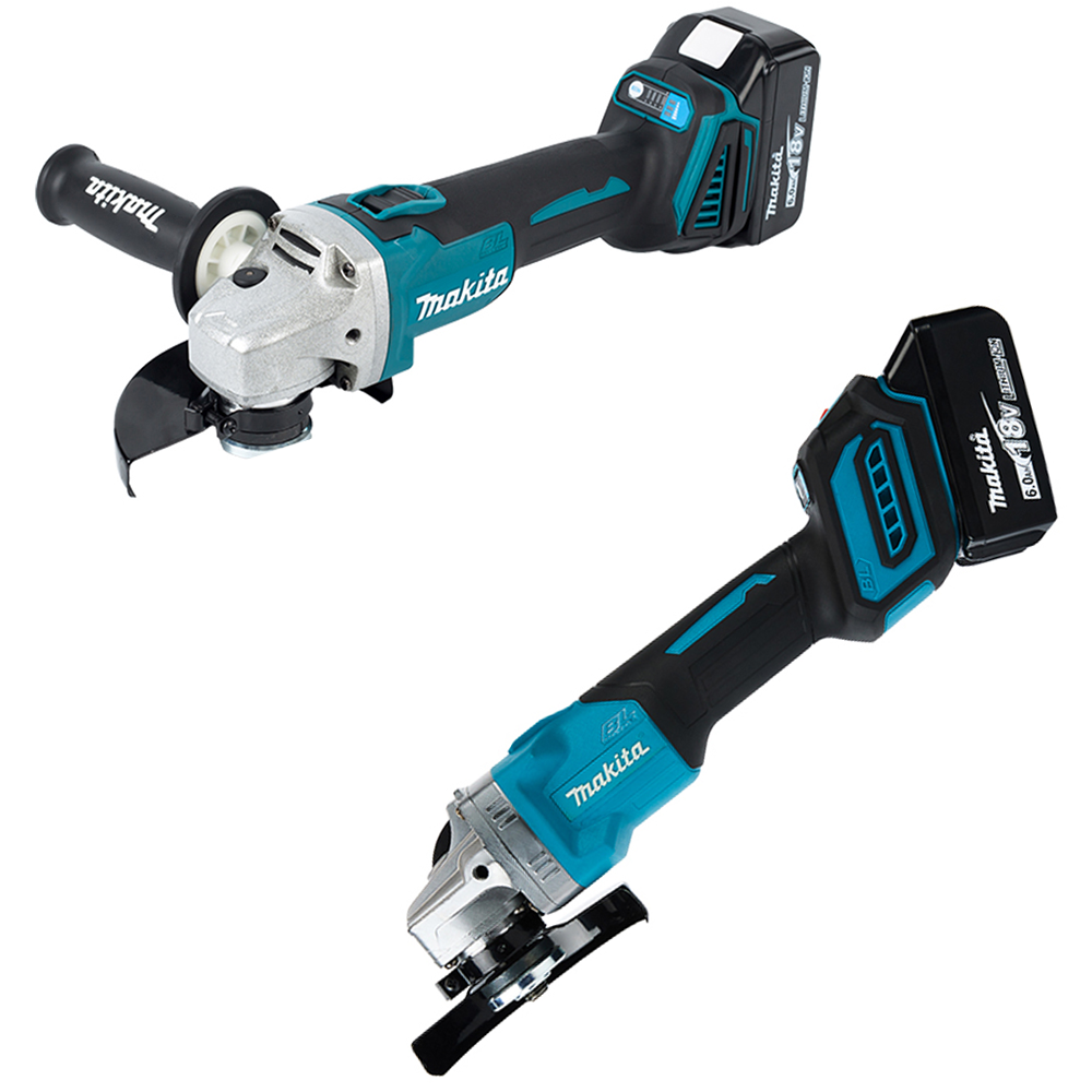 Makita404 Rechargeable Angle Grinder HighSpeed Cutting  Regulation Electric Tool for Makita Batte