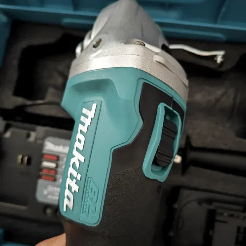 Makita404 Rechargeable Angle Grinder, High-Speed Cutting & Regulation Electric Tool for Makita Battery