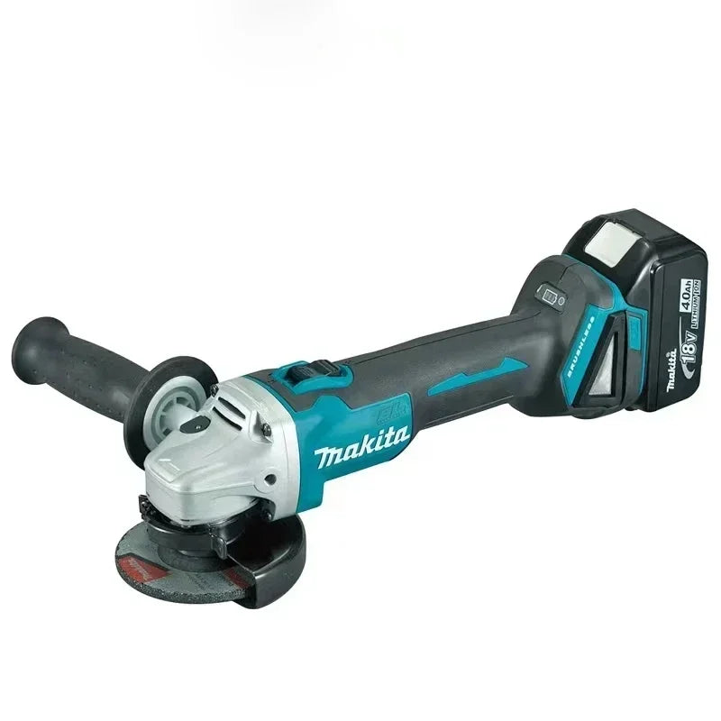 Makita404 Rechargeable Angle Grinder HighSpeed Cutting  Regulation Electric Tool for Makita Batte