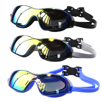 Adjustable Swim Goggles For Adults  Youth AntiLeak Sports Eyewear Ideal For Training  Recreation 3