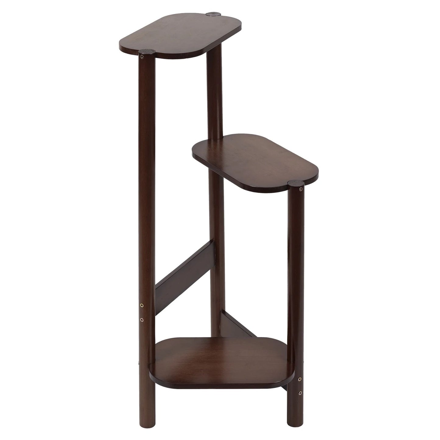 Tier Bamboo Tall Corner Plant Rack Planter Stand Flower Pot Holder Storage Shelf For Balcony Garden 6