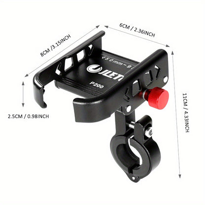 360 Rotating Bike Phone Holder Adjustable ShockAbsorbing Bicycle  Motorcycle Phone Mount For Secure 3