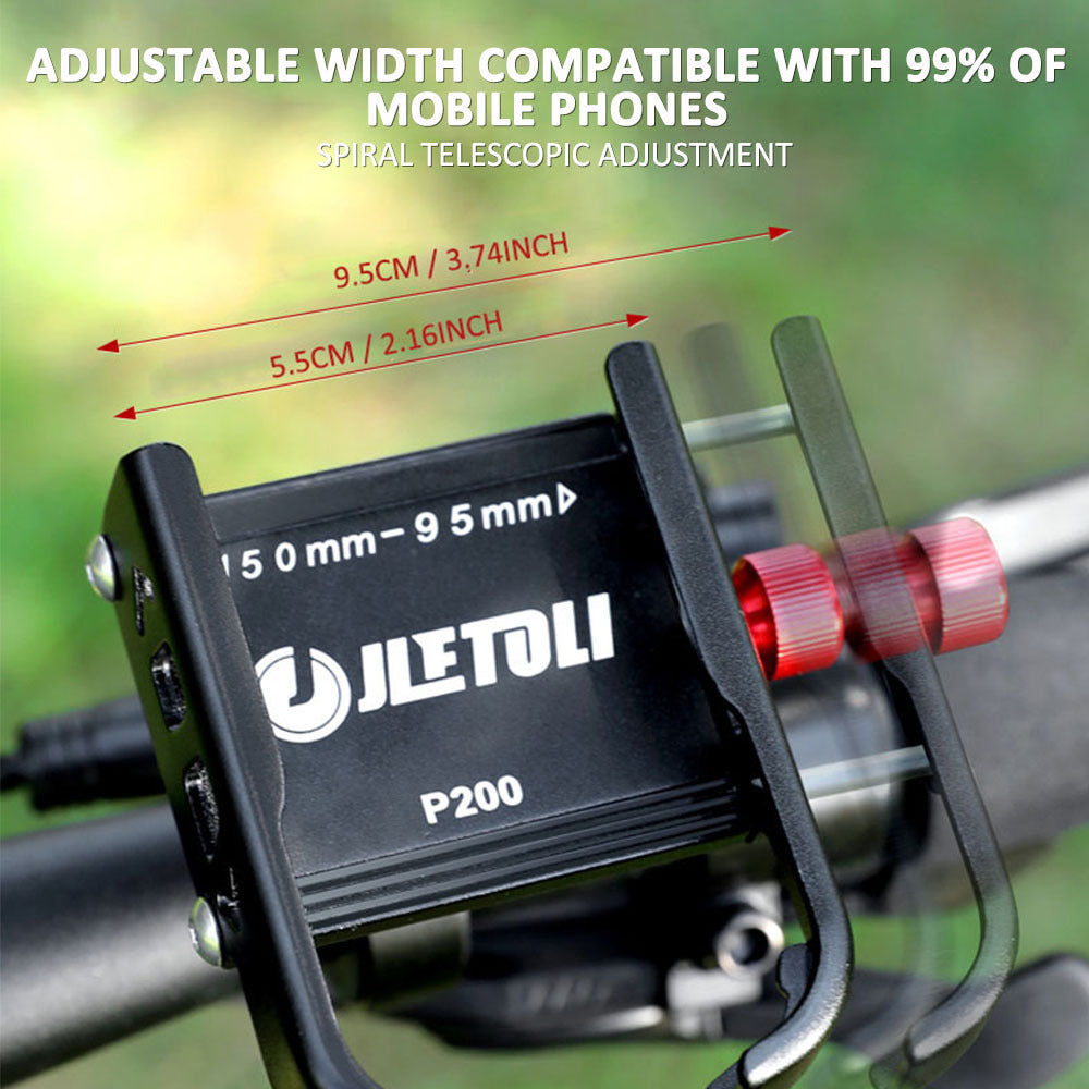 360 Rotating Bike Phone Holder Adjustable ShockAbsorbing Bicycle  Motorcycle Phone Mount For Secure 1