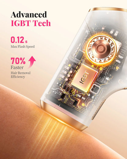 Flashes IPL Laser Hair Removal Device Painless Permanent Hair Removal For Women And Men Full Body B 3
