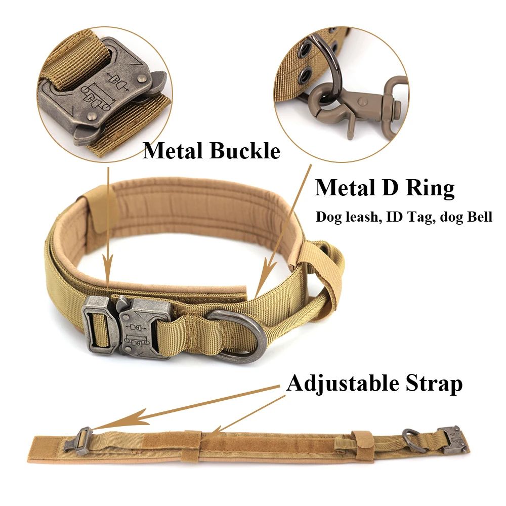 Pet German Shepherd Malinois Training Vest Adjustable Dog Harness And Leash Set With Collar For Med 2