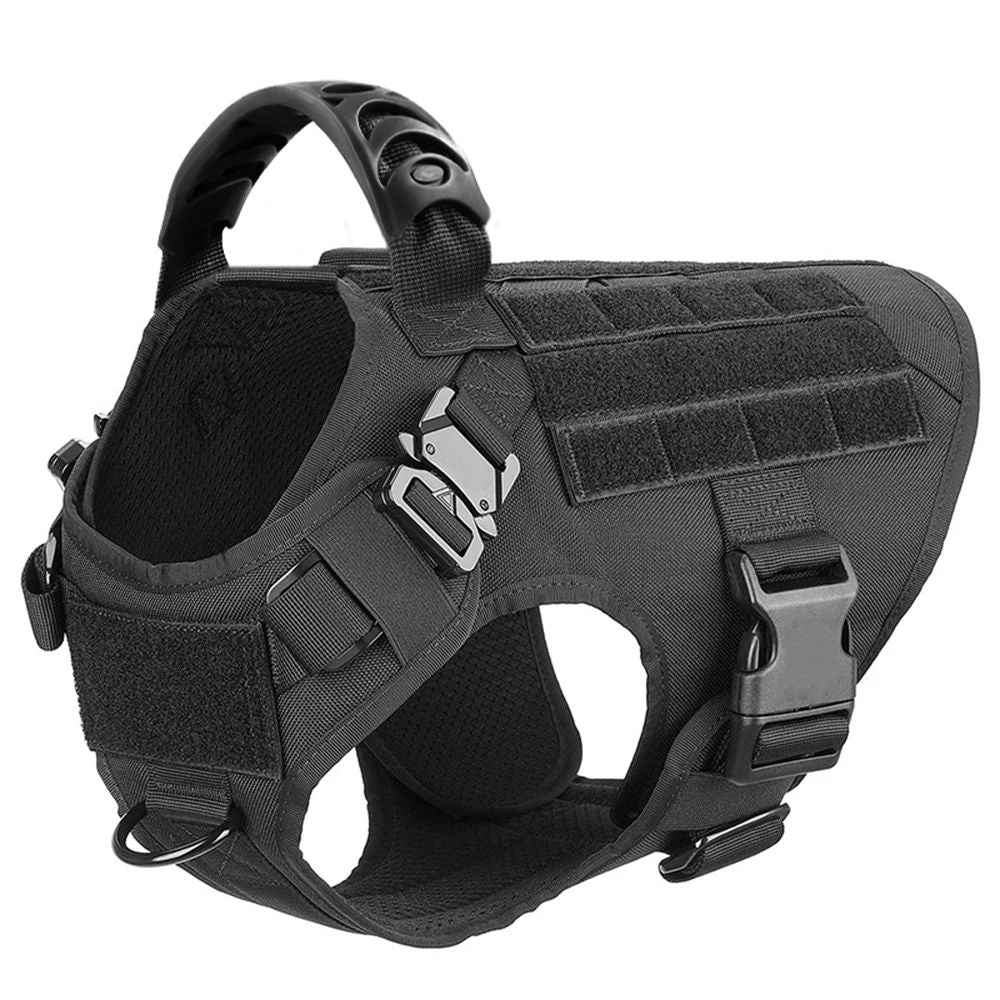 Pet German Shepherd Malinois Training Vest Adjustable Dog Harness And Leash Set With Collar For Med 5