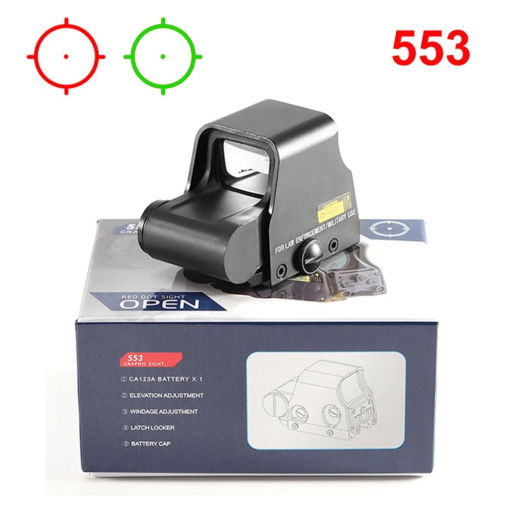 Holographic Sight Red Dot Scope Green  Red Dot Reflex Optics 2