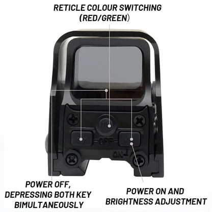 Holographic Sight Red Dot Scope Green  Red Dot Reflex Optics 5