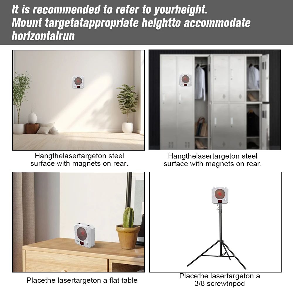 Infrared Induction Electronic Scoring Laser Target Color Sensitive Dry Fire Training System With So 4