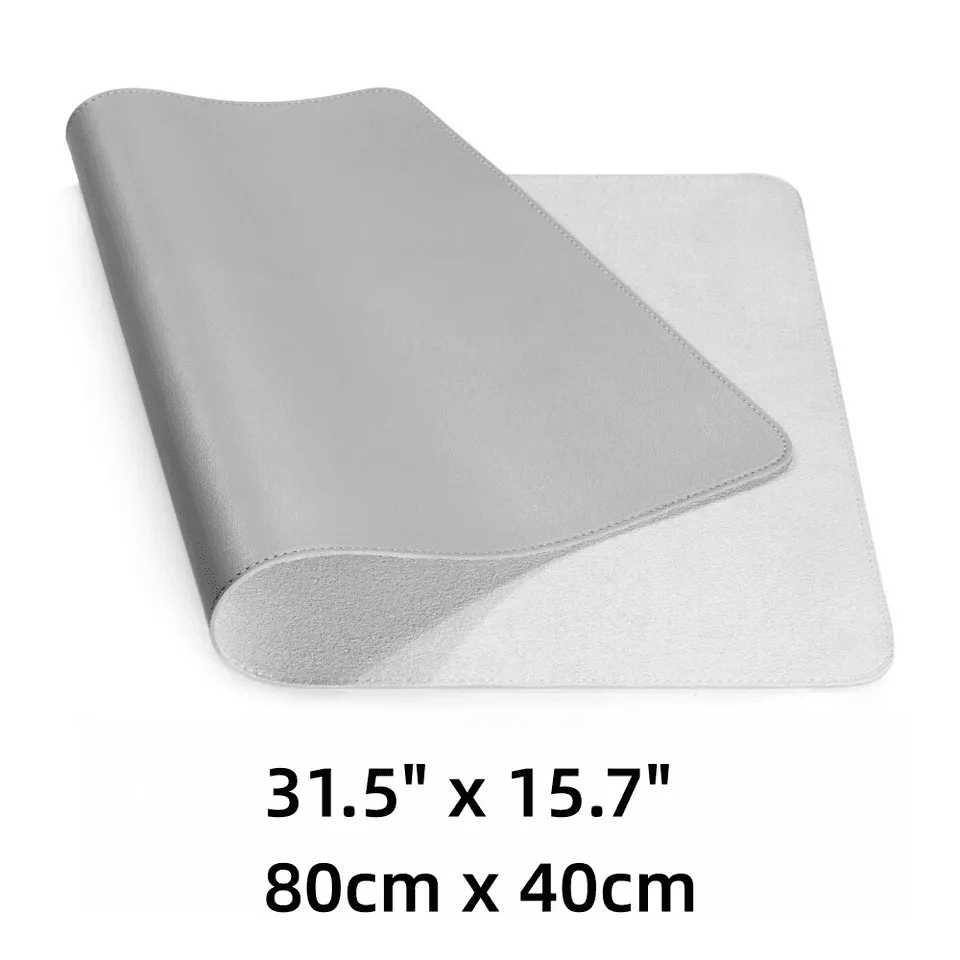 Leather Office Desk Mat Waterproof Computer Desk Pad  Large Mouse Pad With NonSlip Base For Home  O 5