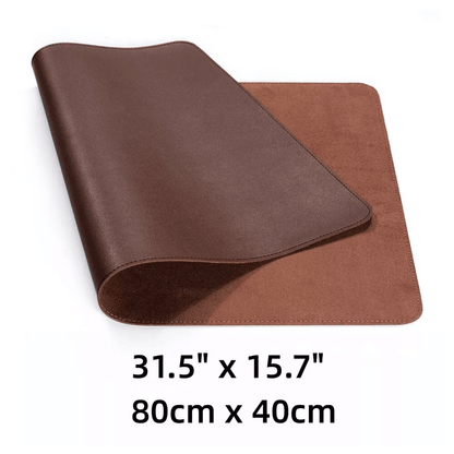 Leather Office Desk Mat Waterproof Computer Desk Pad  Large Mouse Pad With NonSlip Base For Home  O 6