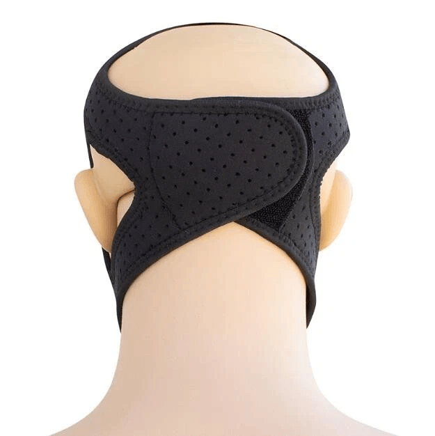 Sleep Apnea Chin Strap Anti Snoring Jaw Support Solution Adjustable Neoprene Face Lift Band For Qui 1
