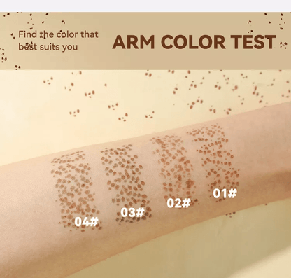 Faux Freckle Pen Stamp Waterproof Color Natural Freckles Makeup Stamp With 5 Sizes For Soft Dot Sun 8