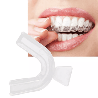 Silicone Mouth Guard for Night Sleep, Dental Bite Tray for Teeth Grinding & Clenching