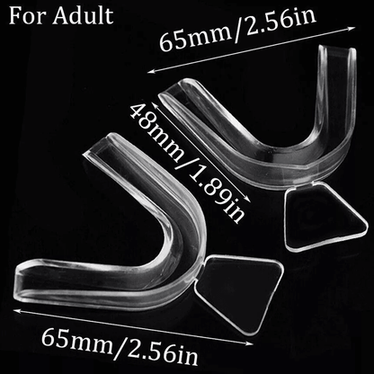 Silicone Mouth Guard For Night Sleep Dental Bite Tray For Teeth Grinding  Clenching 2