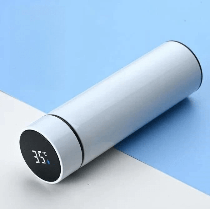 Smart Sports Water Bottle Coffee Thermo With LED Temperature Display Hot  Cold Vacuum Insulated 5