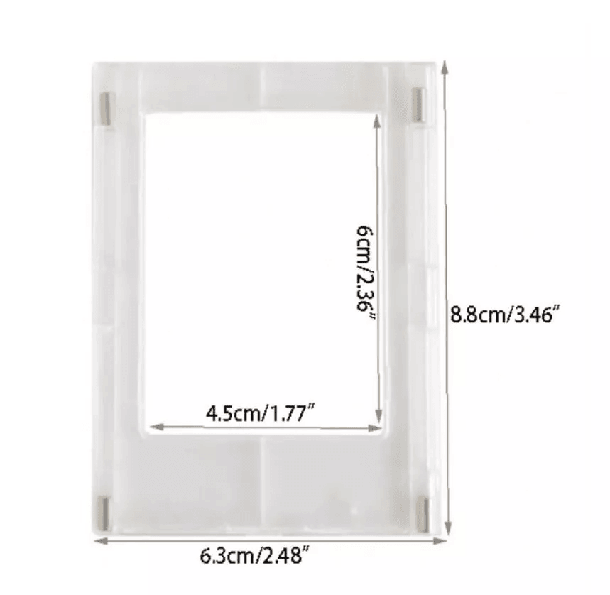 Refrigerator Magnets Fridge Magnetic Photo Frame For Polaroid Fujifilm Instax Mini Photos 2