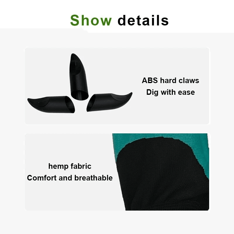Gardening Digging Planting Pruning Tools Lawn Care Claws Garden Genie Gloves For Easy Yard Work And 3