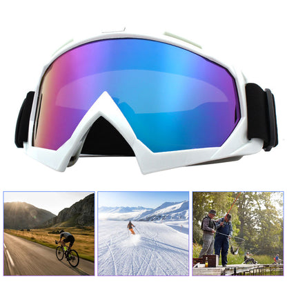 Windproof Motorcycle Glasses Anti-Fog Sport Sunglasses for Cycling, Snowboarding & Dirt Bike Riding