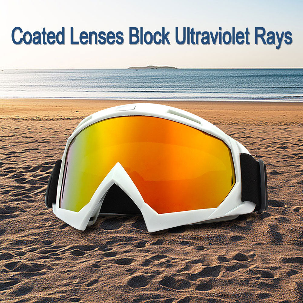 Windproof Motorcycle Glasses AntiFog Sport Sunglasses For Cycling Snowboarding  Dirt Bike Riding 3