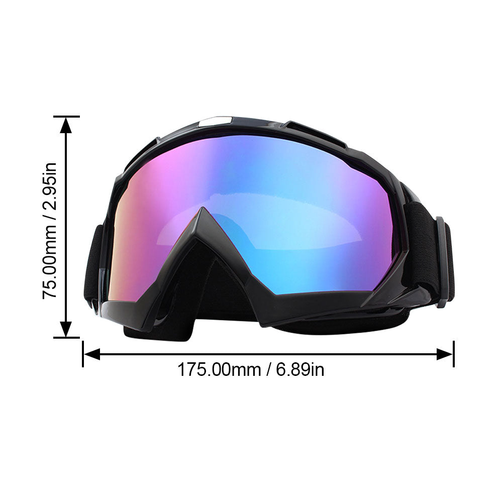 Windproof Motorcycle Glasses AntiFog Sport Sunglasses For Cycling Snowboarding  Dirt Bike Riding 4