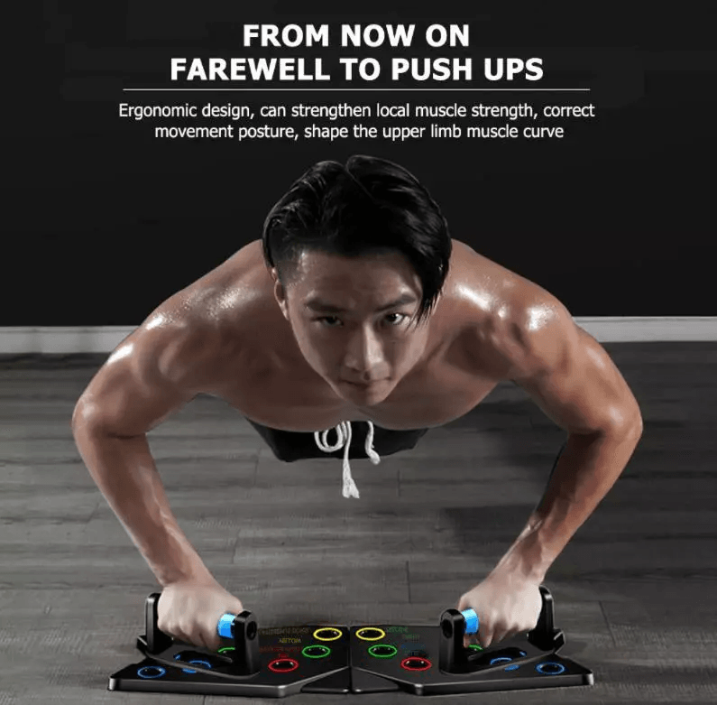 Push Up Panel Rack Board System NEW UPGRADE Home Workout Gym Equipment 2