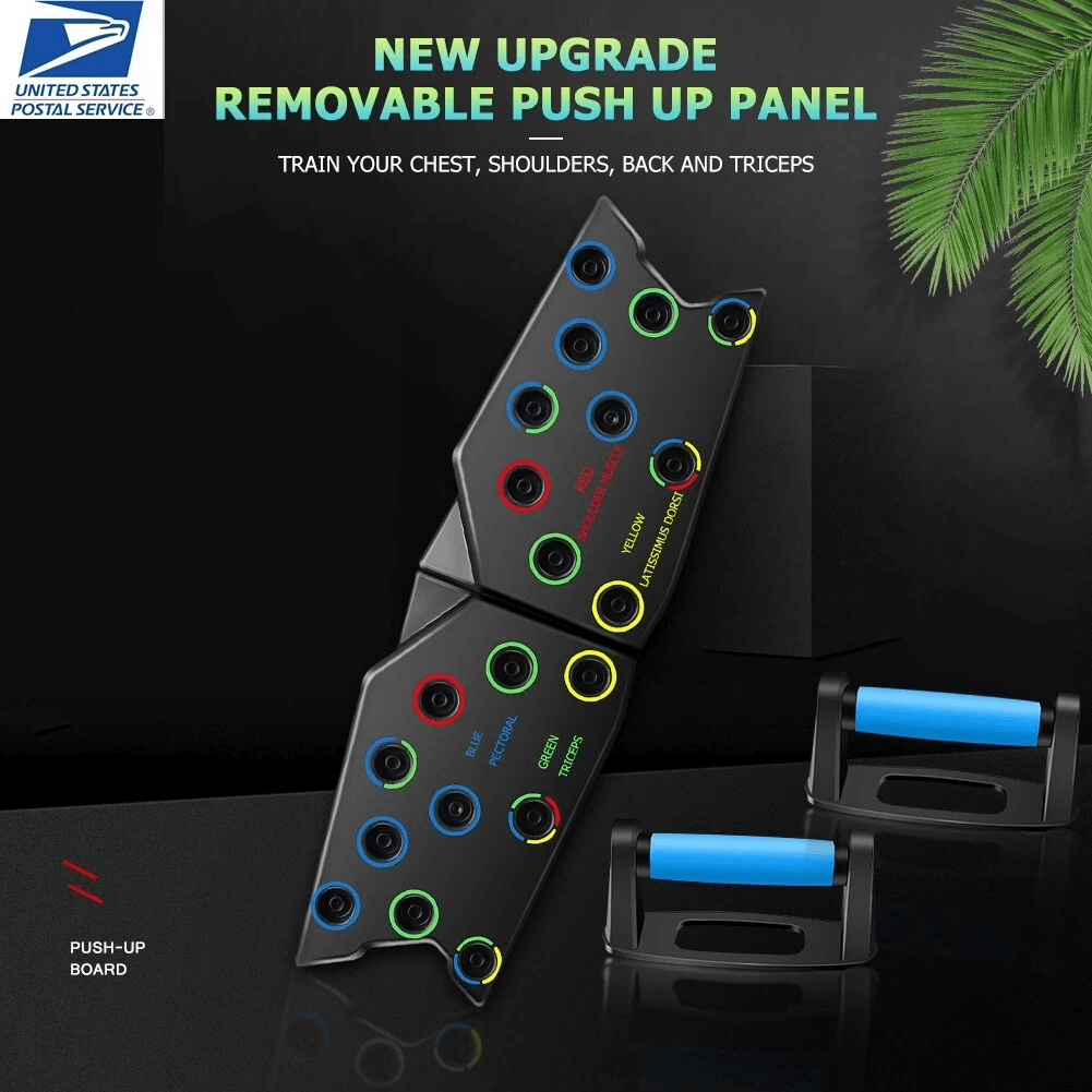 Push Up Panel Rack Board System NEW UPGRADE Home Workout Gym Equipment