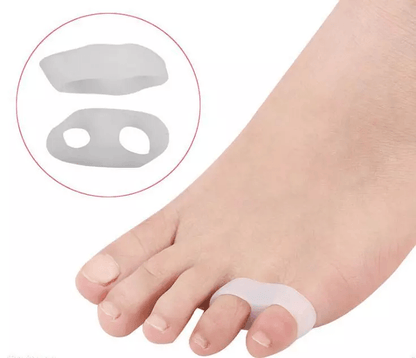 Silicone Gel Toe Separator Corrector Orthotics Straightener Bunion Relief Soft Toe Spacers For Foot 1