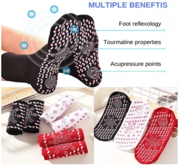 Winter Magnetic SelfHeating Socks Tourmaline Slimming Sock Warm Thermal Comfort For Cold Feet And P 2