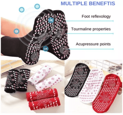 Winter Magnetic SelfHeating Socks Tourmaline Slimming Sock Warm Thermal Comfort For Cold Feet And P 2