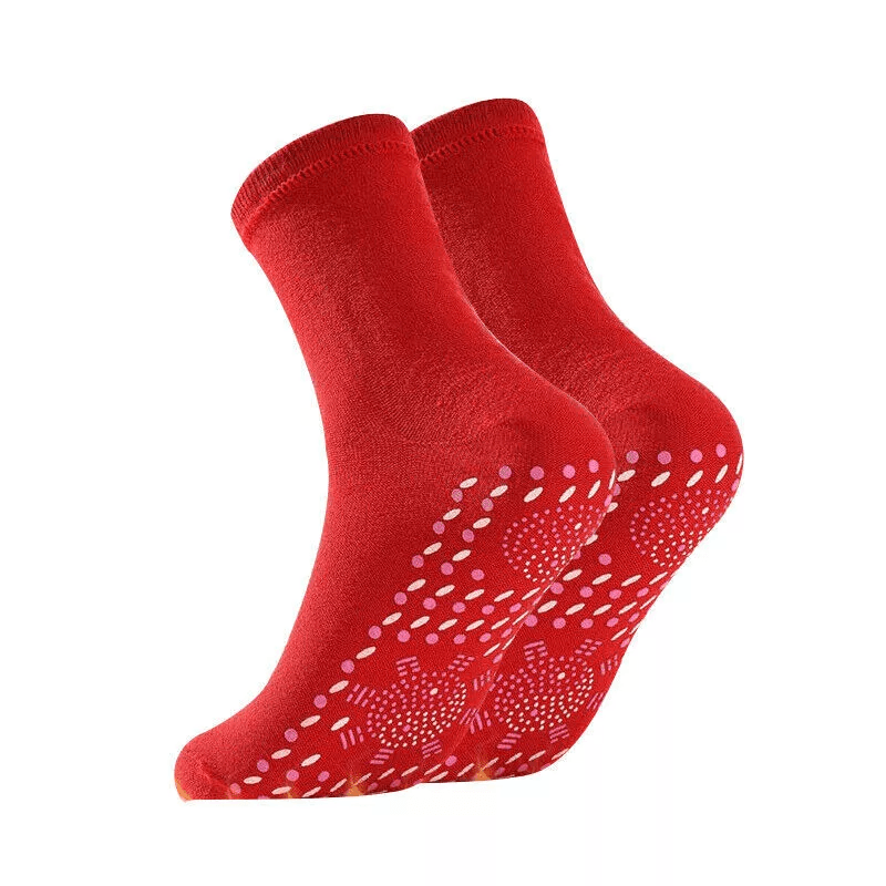 Winter Magnetic Self-Heating Socks Tourmaline Slimming Sock Warm Thermal Comfort for Cold Feet and Pain Relief