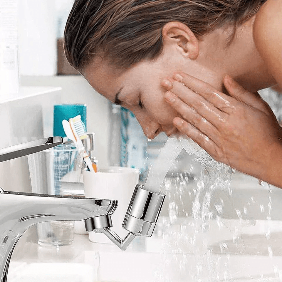 Female Thread Aerator Rotating Faucet Connector Universal Water Outlet Adapter 2